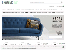 Tablet Screenshot of drawer.fr